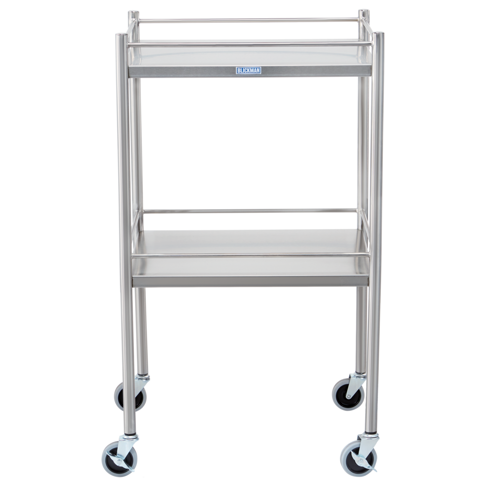 Mobile Stainless Steel Medical Utility Table with up to 4 Drawers